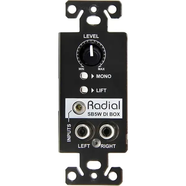 Директ-бокс Radial Engineering Stagebug SB5W Wall Mounted Multimedia Stereo DI Box