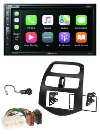 Pioneer DVD 2DIN MP3 DAB Bluetooth USB Autoradio für Chevrolet Spark KLM 2012-20
