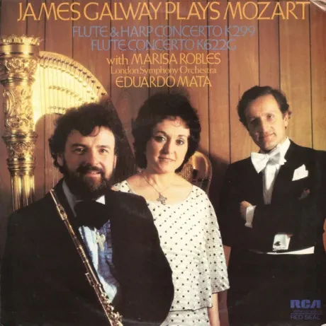Виниловая пластинка James Galway – Flute & Harp Concerto K299 / Flute Concerto K622G Б/У