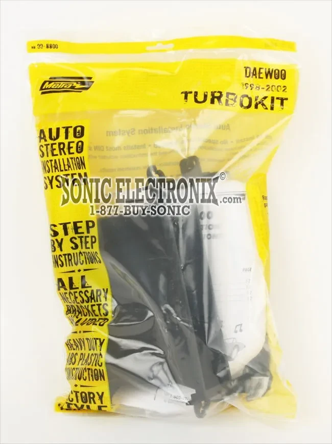 1998-2002 Daewoo Lanos, Laganza, Nubira Car Radio Installation Kit