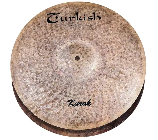 Тарелка барабанная Turkish 14" Kurak Hi-Hat (пара)