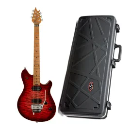 EVH Wolfgang Special QM 6-String RightHanded Electric Guitar Sangria with Case