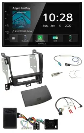 Автомагнитола для Opel Zafira (с 2013) Kenwood 2-DIN, Bluetooth, DAB, USB, чёрный