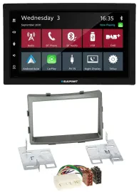 Blaupunkt 2DIN MP3 USB Bluetooth DAB Autoradio für SSangYong Rodius ab 2013