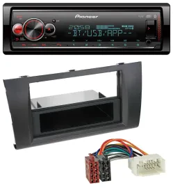 Автомагнитола для Suzuki Swift (2006-2010) Pioneer Bluetooth, USB, MP3, DAB