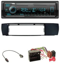 Автомагнитола для BMW X3 (E83, 2004–2010) Kenwood Bluetooth DAB USB MP3