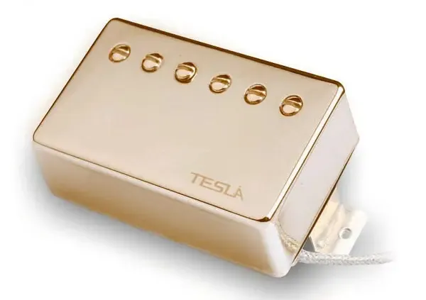 Звукосниматель для электрогитары Tesla PLASMA-2 Neck Gold