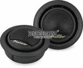 Pioneer TS-T15 3/4" Styrene Rubber Polyester Soft Dome Car Audio Tweeters