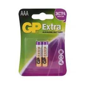 Элемент питания GP GP24AX-2CR2 Extra AAA (2 штуки)