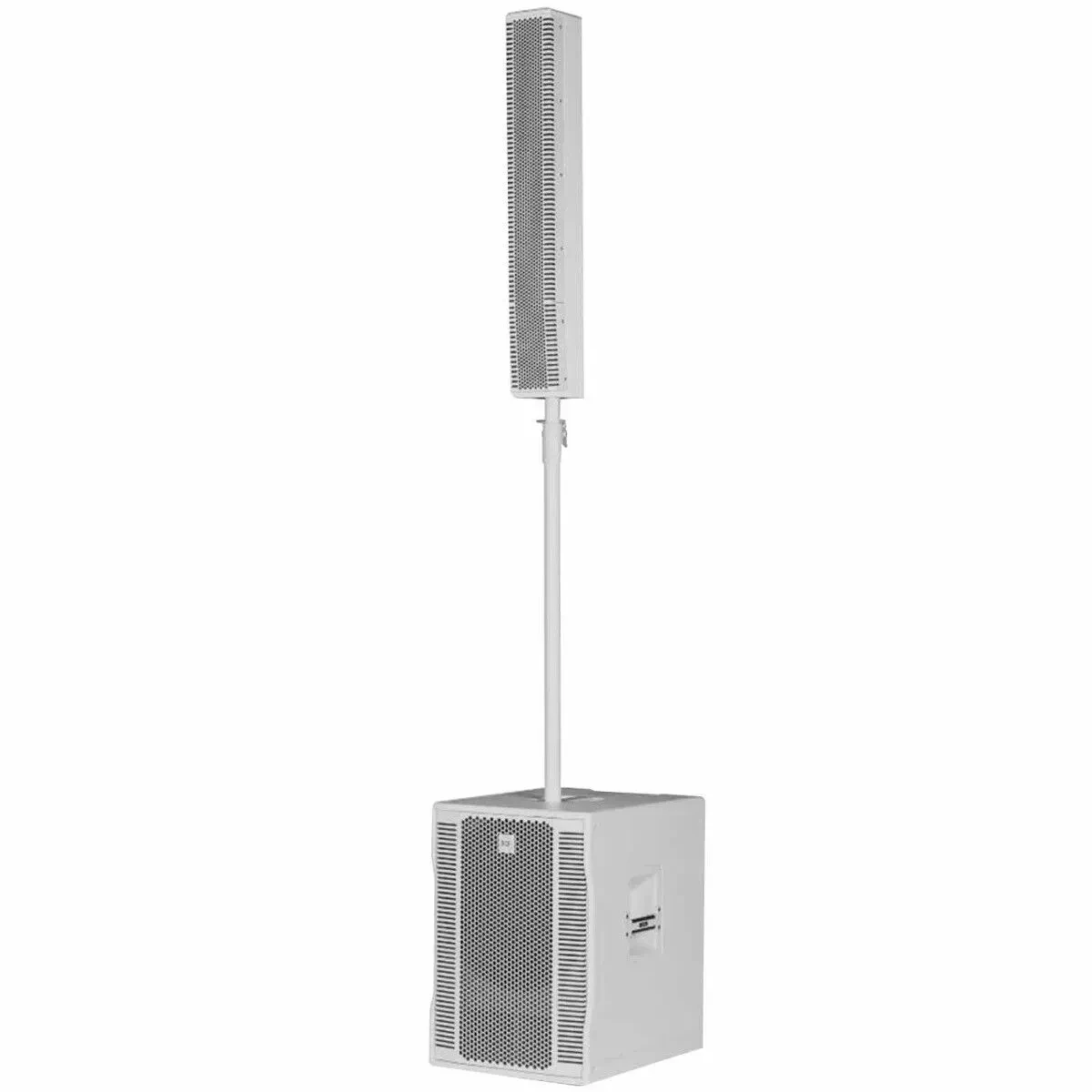 Портативная акустическая система для DJ RCF Evox 12 1400W белая, массив и сабвуфер