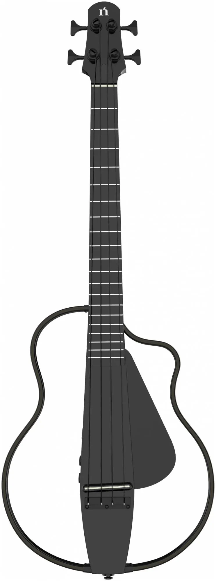 NATASHA NBSG Bass Black - Гитара электроакустическая бас сайлент смарт