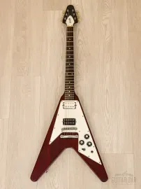 Электрогитара Orville Flying V FV-74 HH Cherry w/gigbag Japan 1995