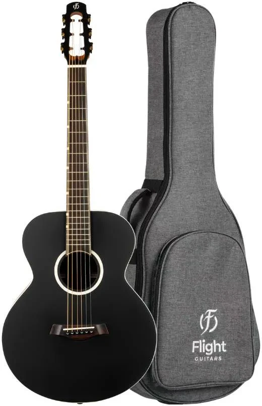 Акустическая гитара FLIGHT Pixi BK черная