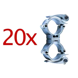 Кронштейн для светового оборудования поворотный lightmaXX ST-502E 48–51 мм, нагрузка 100 кг (набор, 20 шт.)