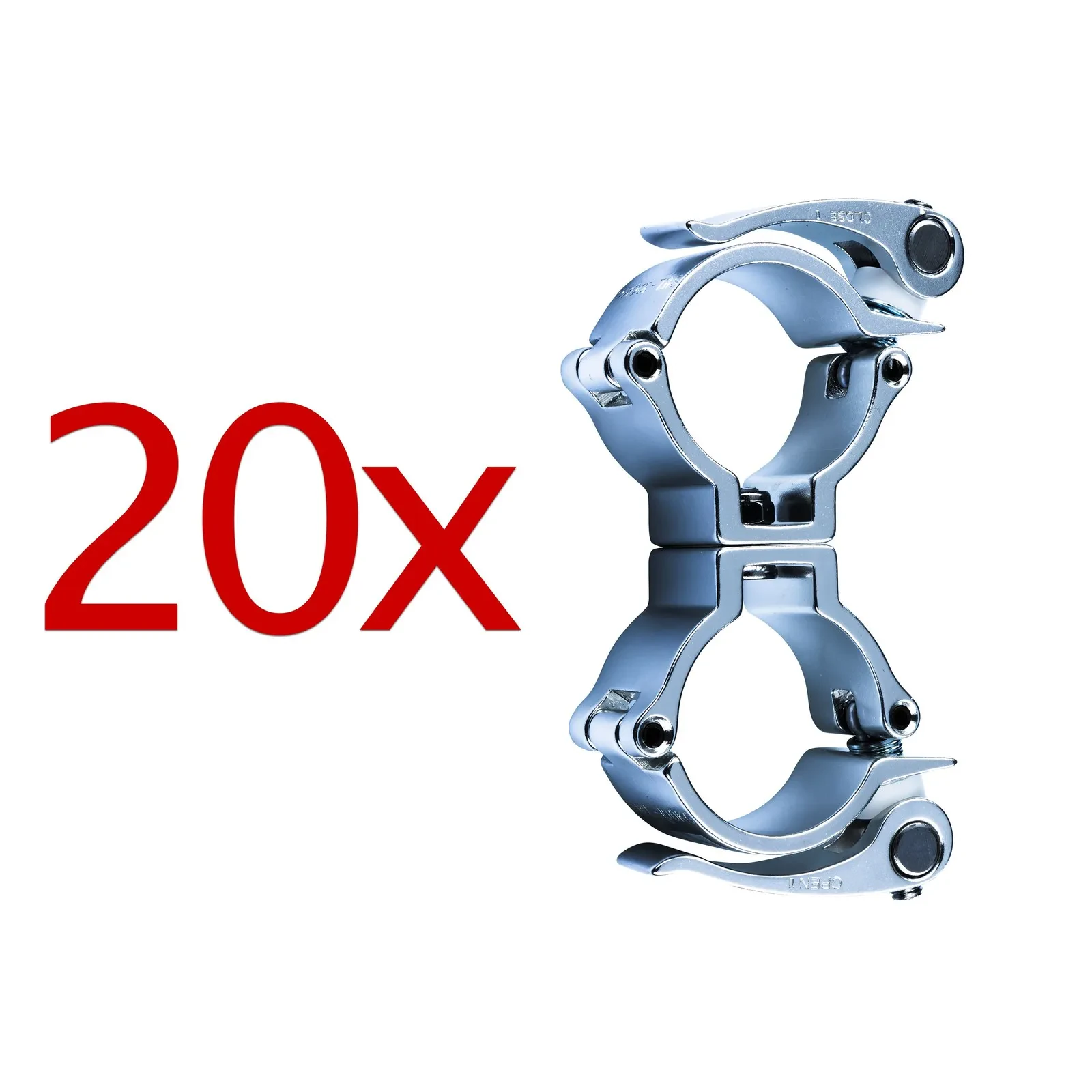 Кронштейн для светового оборудования поворотный lightmaXX ST-502E 48–51 мм, нагрузка 100 кг (набор, 20 шт.)