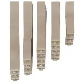 Wireless Mic Belts Assorted Size Belt Pack, Tan, 20-Pack #BELT-20PACK-T