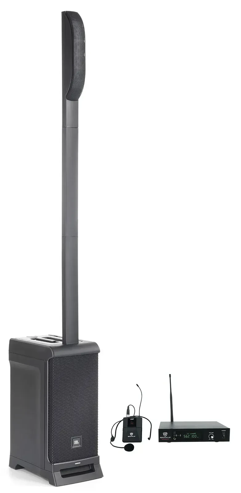 JBL IRX ONE 1300w Powered Line Array DJ PA Speaker+Mixer+Subwoofer+Headset Mic