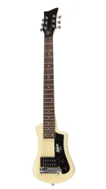 HÖFNER Shorty E-Gitarre, Creme