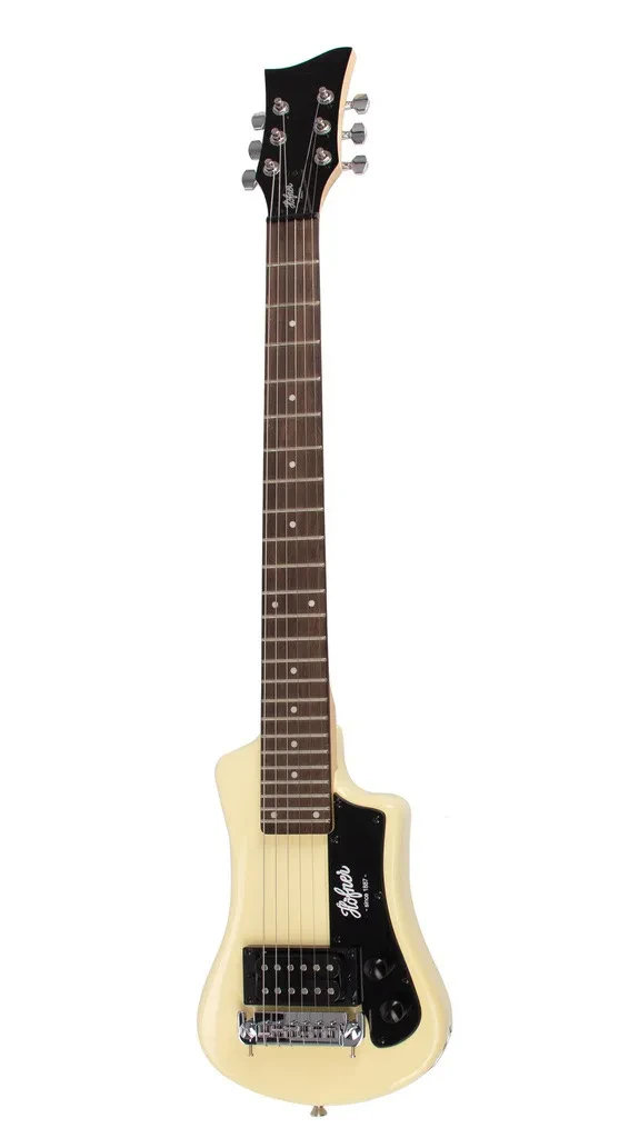 HÖFNER Shorty E-Gitarre, Creme