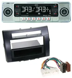 Dietz Bluetooth MP3 DAB USB Autoradio für Toyota Corolla Verso 04-09 schwarz