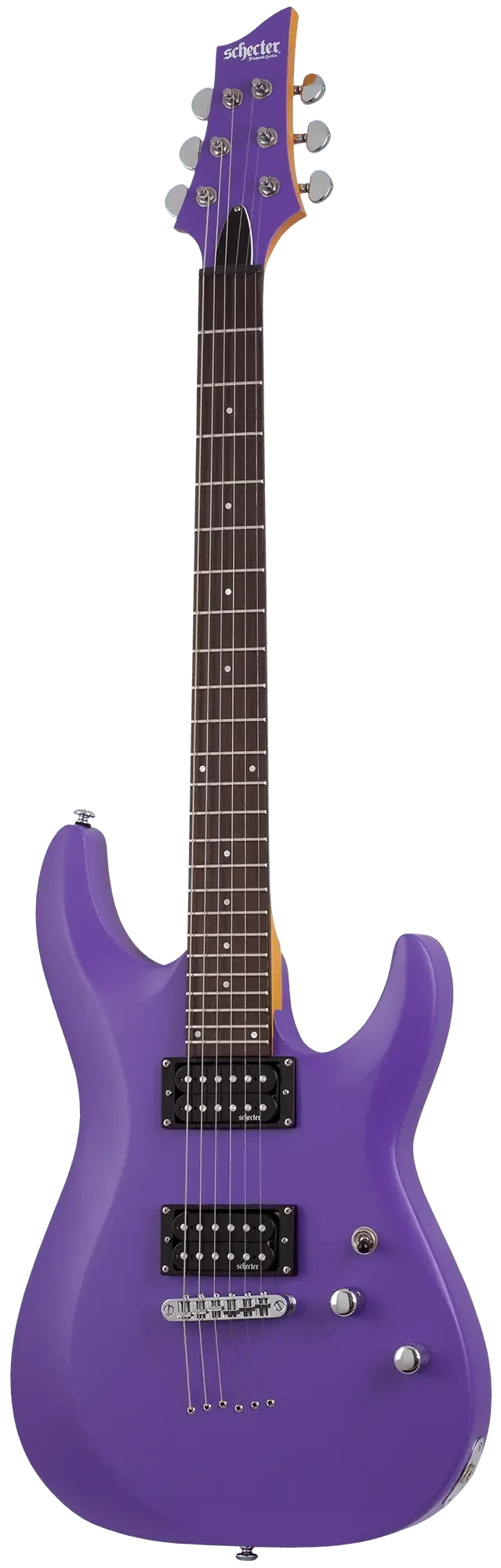 Электрогитара Schecter C-6 Deluxe Satin Purple 2025s
