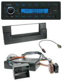VDO Bluetooth AUX USB MP3 Autoradio für BMW X5 E53 5er E39 Aktivsystem Quadlock