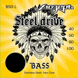 Струны для бас-гитары Мозеръ Steel Drive BSD-L