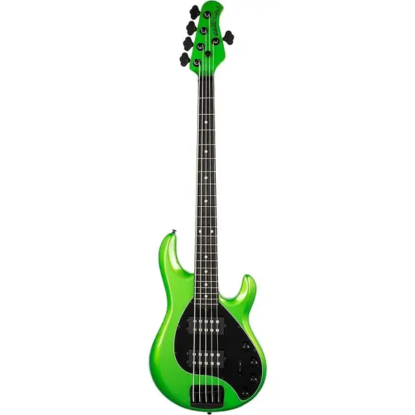 Бас-гитара Ernie Ball Music Man StingRay5 Special HH 5-String Electric Bass Kiwi Green