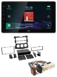JVC DAB MP3 Bluetooth USB Autoradio für Nissan 370Z (ab 2009)