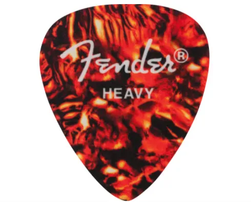 Genuine Fender Embroidered Heavy Tortoiseshell Guitar Pick Patch, 912-2421-110