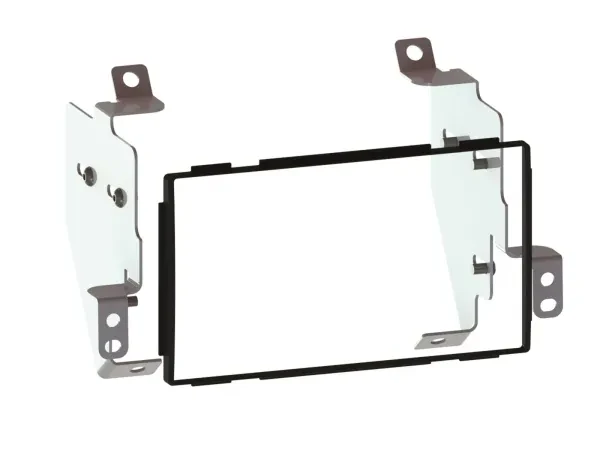 Einbaurahmen Set Doppel DIN Autoradio für Nissan Note 2006-2013