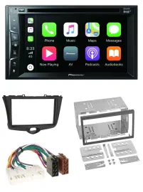Pioneer MP3 USB DVD Bluetooth DAB 2DIN Autoradio für Toyota Yaris (2003-2005)