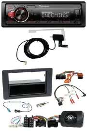 Pioneer MP3 Lenkrad CD DAB USB Autoradio für Saab 9-5 YS3E Facelift 2005-2011