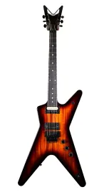 DEAN GUITARS USA Custom Shop ML Floyd Mahogany Trans Brazilia