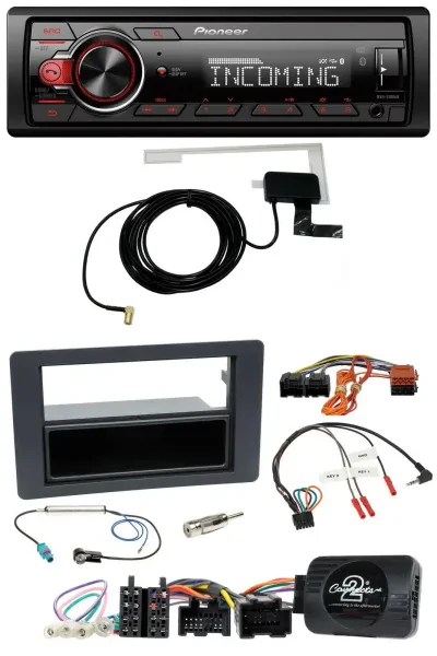 Pioneer MP3 Lenkrad CD DAB USB Autoradio für Saab 9-5 YS3E Facelift 2005-2011