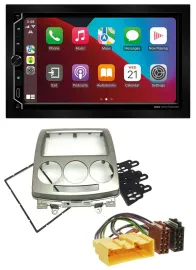 ESX 2DIN DAB USB MP3 Bluetooth Autoradio für Mazda 5 (CR, 2005-2010)