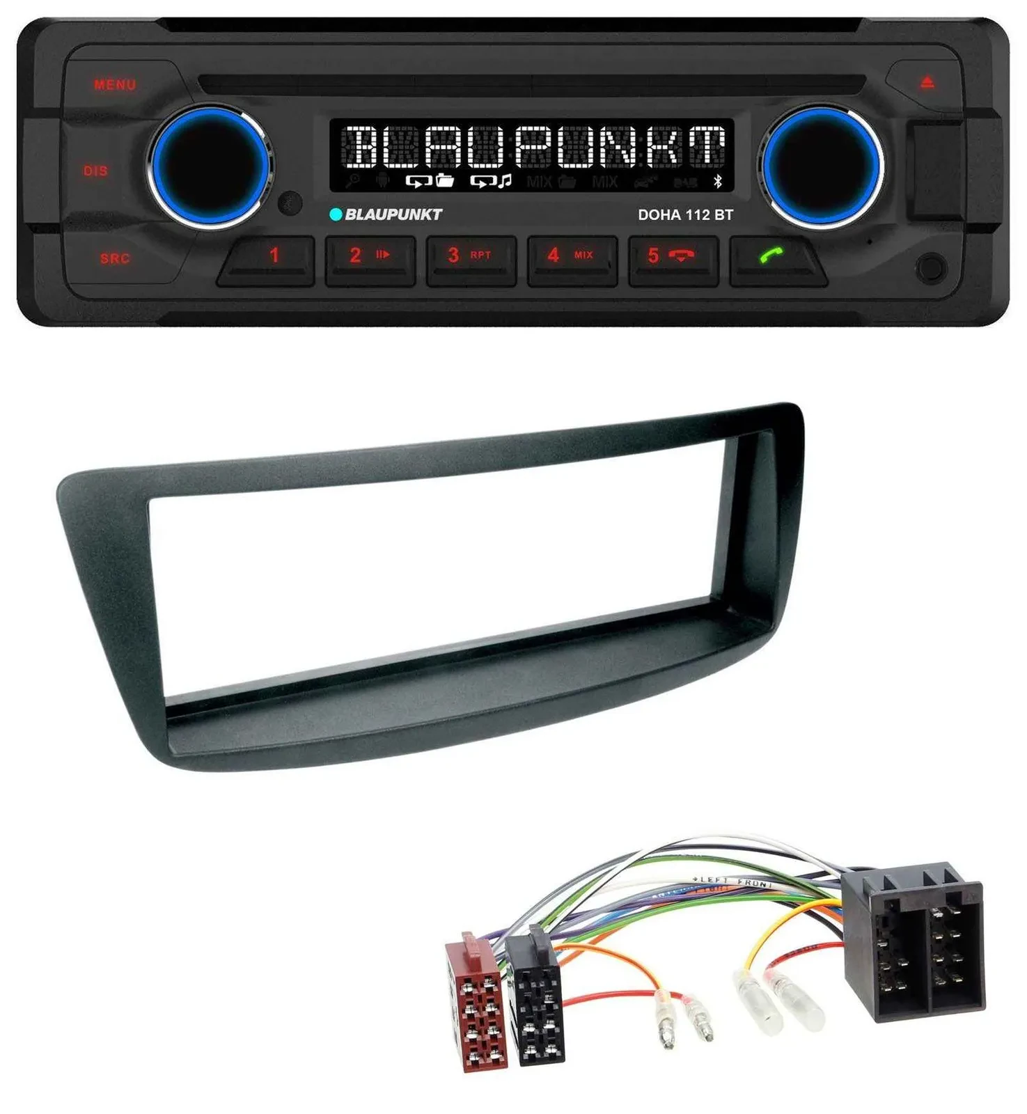 Blaupunkt AUX MP3 CD Bluetooth USB Autoradio für Citroen C1 Peugeot 107 (05-14)