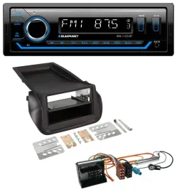Blaupunkt MP3 Bluetooth USB AUX Autoradio für Citroen Nemo Peugeot Bipper ab 200