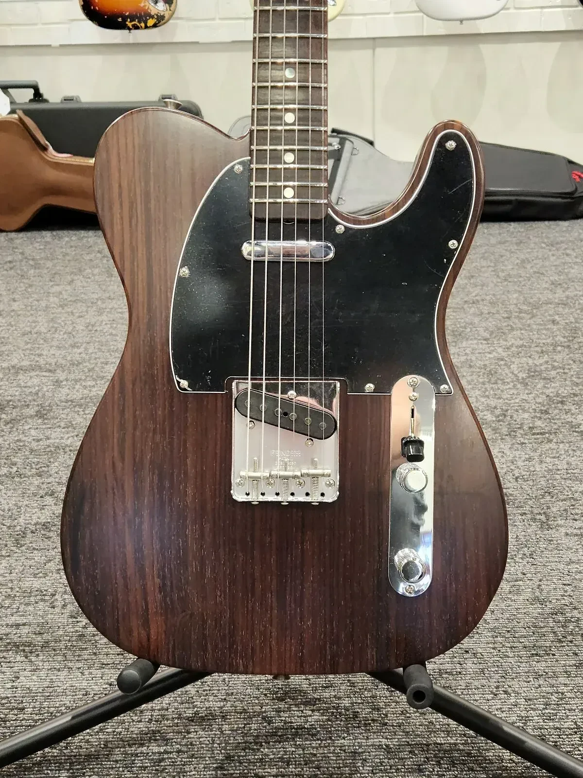 Электрогитара Fender Custom Shop Twisted Rosewood Telecaster NOS LE E/G, натуральный, накладка палисандр