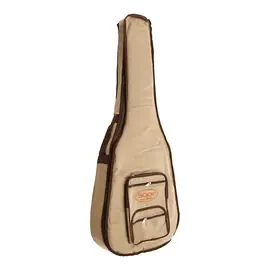 Чехол для акустической гитары SQOE Qb-mb-20mm 41 бежевый с утеплителем 20мм