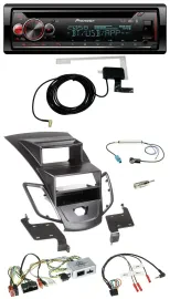 Pioneer DAB CD Lenkrad USB Bluetooth Autoradio für Ford Fiesta 10-17 Display sch