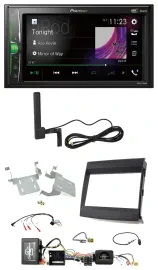Pioneer MP3 DAB Lenkrad 2DIN Bluetooth Autoradio für Porsche Cayenne MOST-Sounds