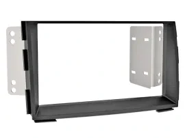 Рамка магнитолы ACV 2-DIN для Kia Venga YN (с 2009), черный (набор)