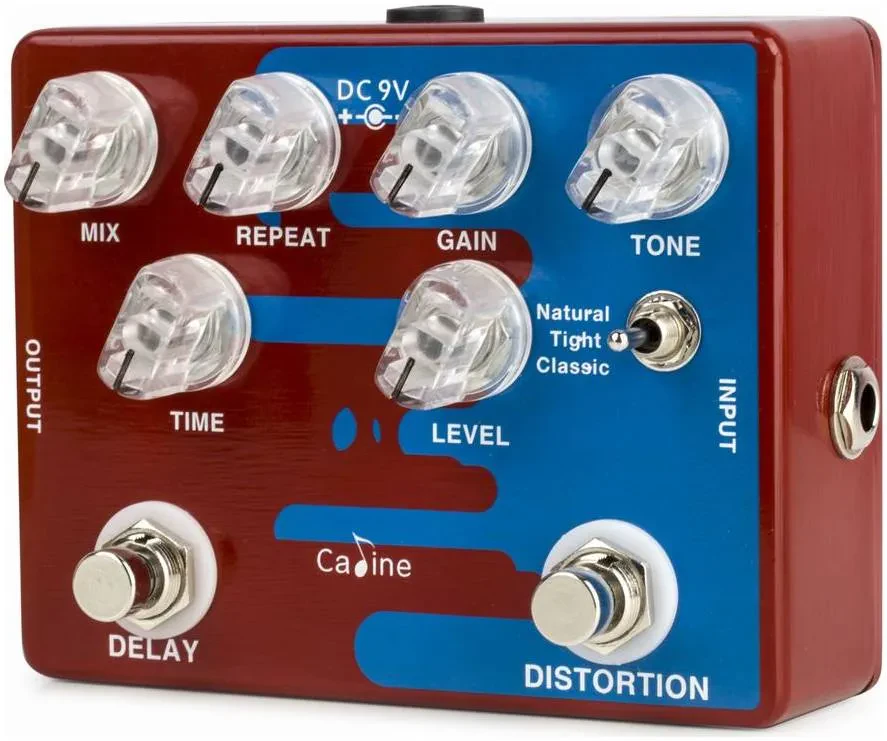Педаль эффектов для электрогитары CALINE CP-68 Distortion Delay