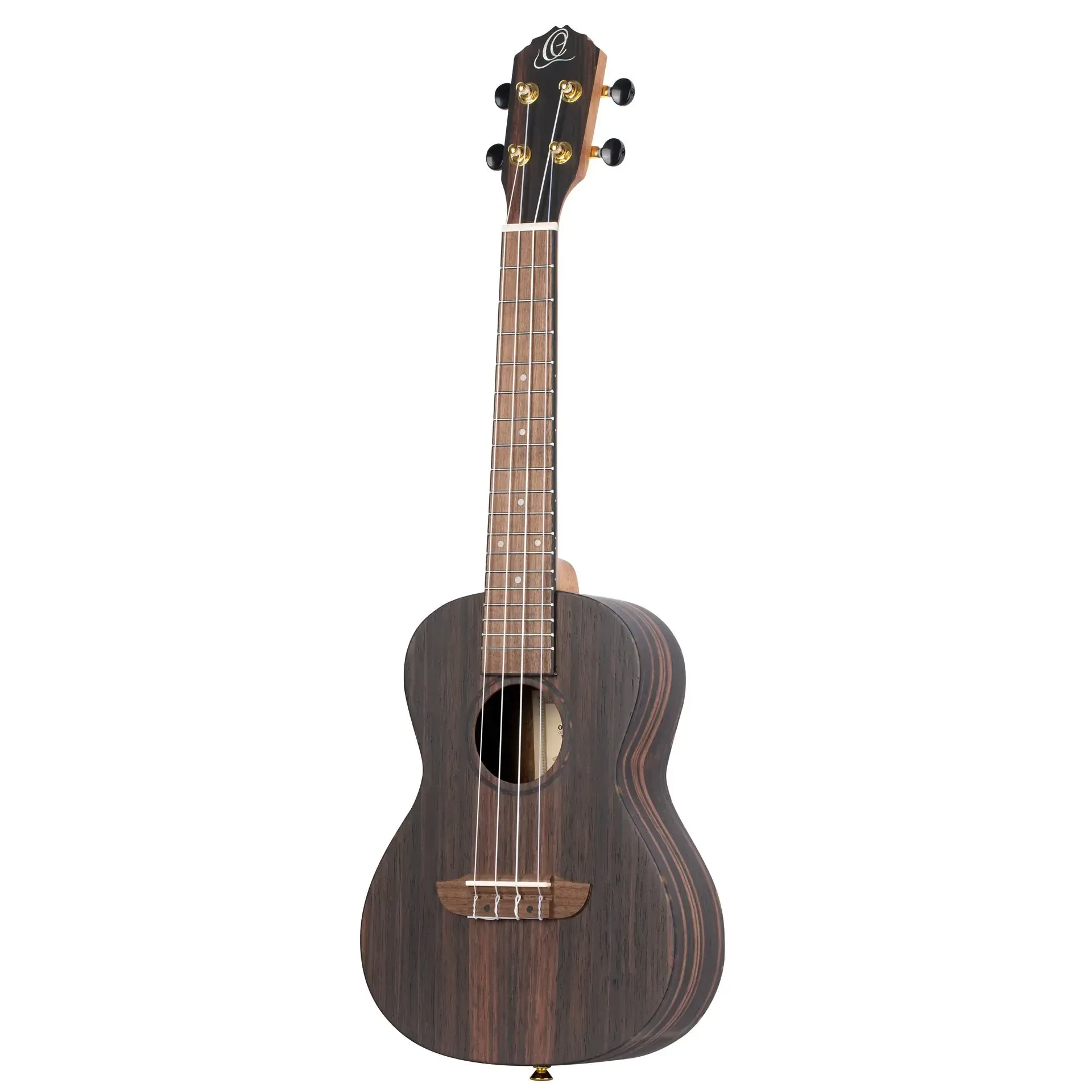 Укулеле Ortega RUEB-CC-L Ebony Series Linkshänder Konzert-Ukulele inkl. Gigbag