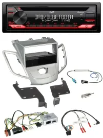 JVC CD DAB USB Bluetooth Lenkrad Autoradio für Ford Fiesta 2010-17 ohne Display