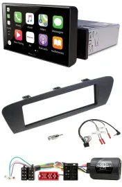 Pioneer Bluetooth Lenkrad DAB USB Autoradio für Renault Scenic Grand Scenic ab 2