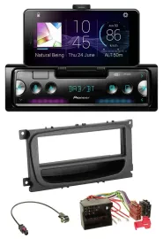 Pioneer USB MP3 Bluetooth DAB Autoradio für Ford Mondeo S-Max 07-14 Ablagefach s