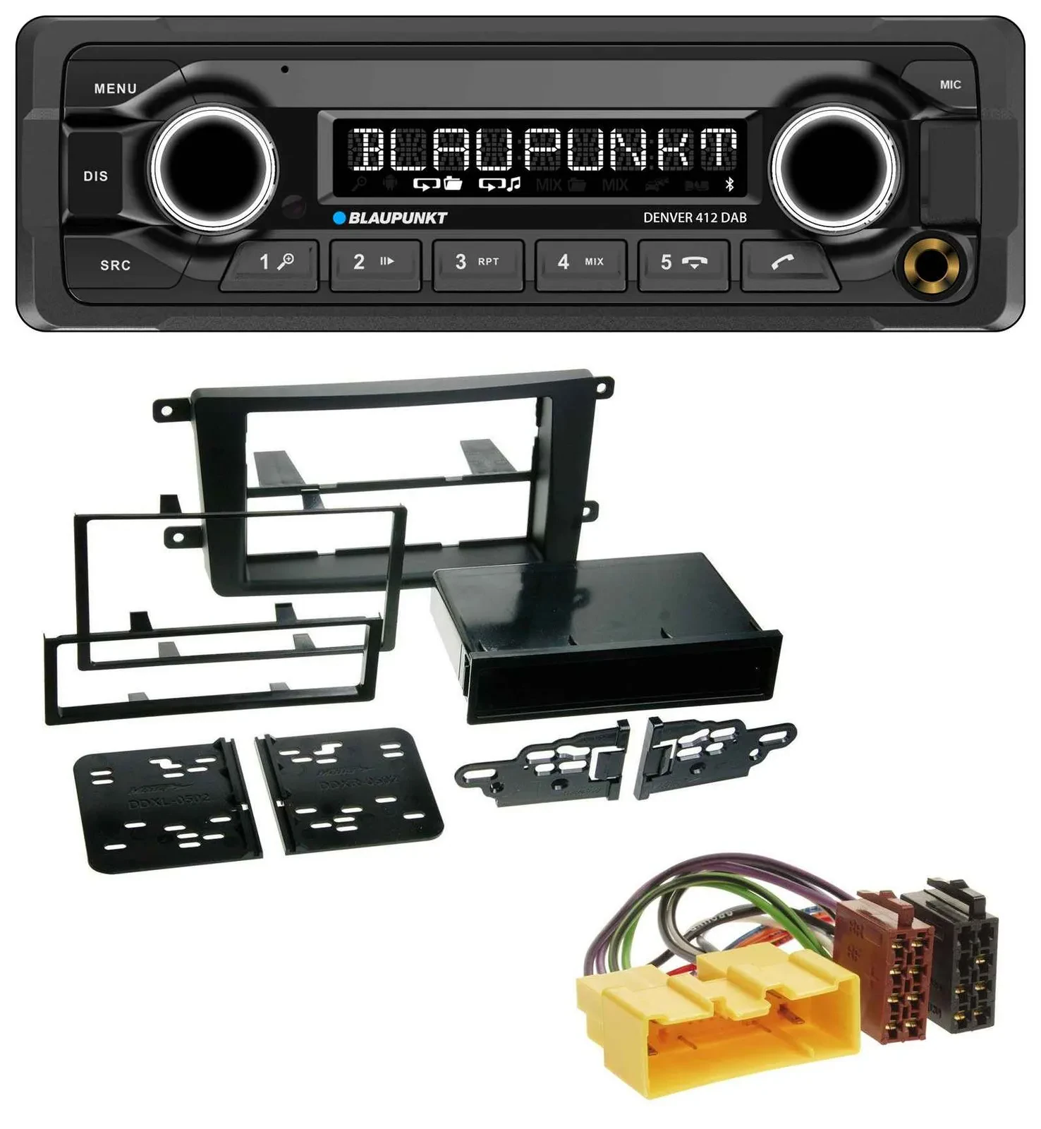 Blaupunkt Bluetooth DAB MP3 USB Autoradio für Mazda CX-9 (2007-2016)