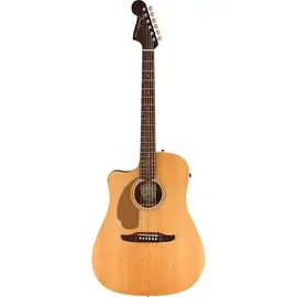 Электроакустическая гитара Fender Left-Handed California Redondo Player Acoustic-Electric Guitar Natural